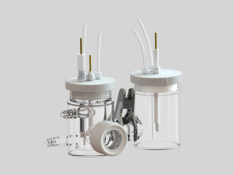 H-Type Jacketed Photoelectrochemical Cell, sealed